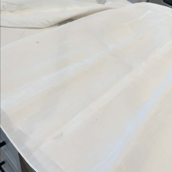 ISAIA Men's Crisp White Dress Shirt 16.5 - Picture 9 of 9